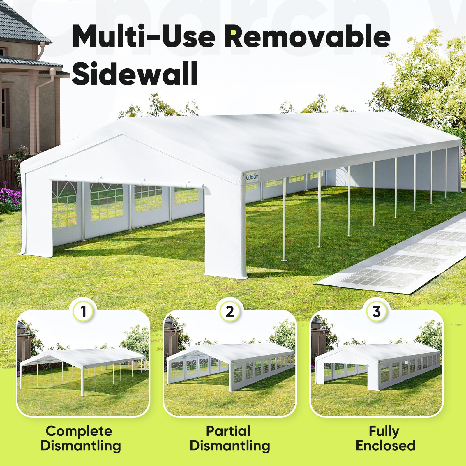 Quictent 20'x60' Heavy Duty Party Tent