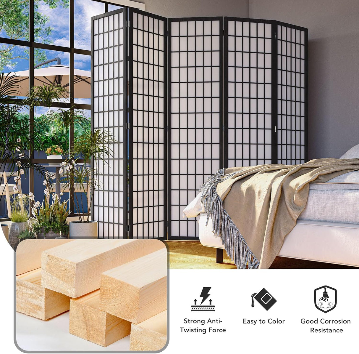 JOSTYLE Japanese Room Divider