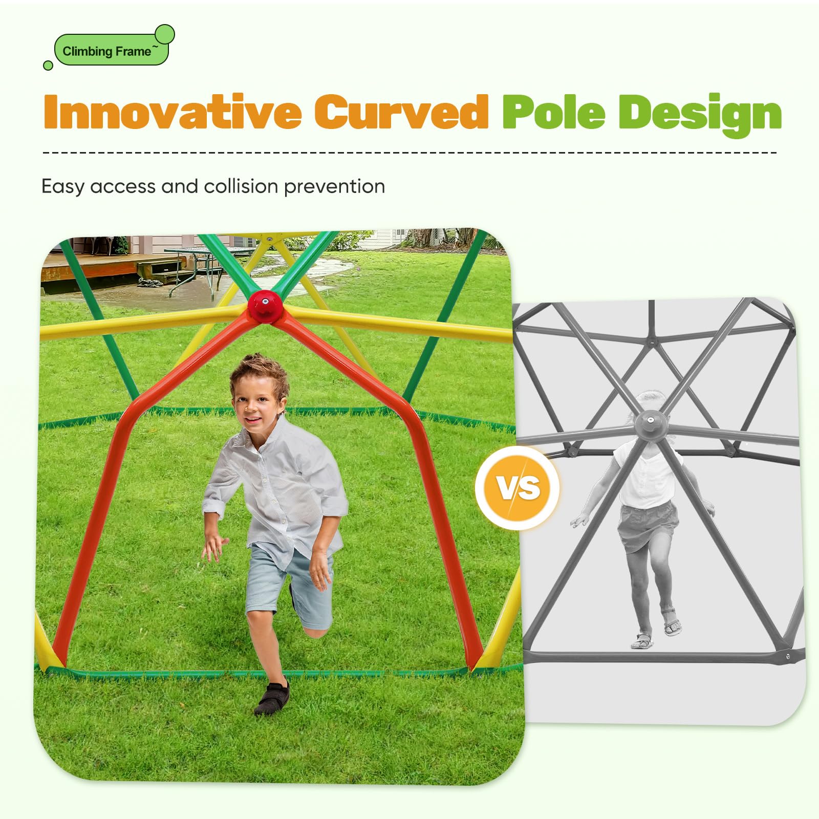 Zupapa 1000LBS 10FT Climbing Dome