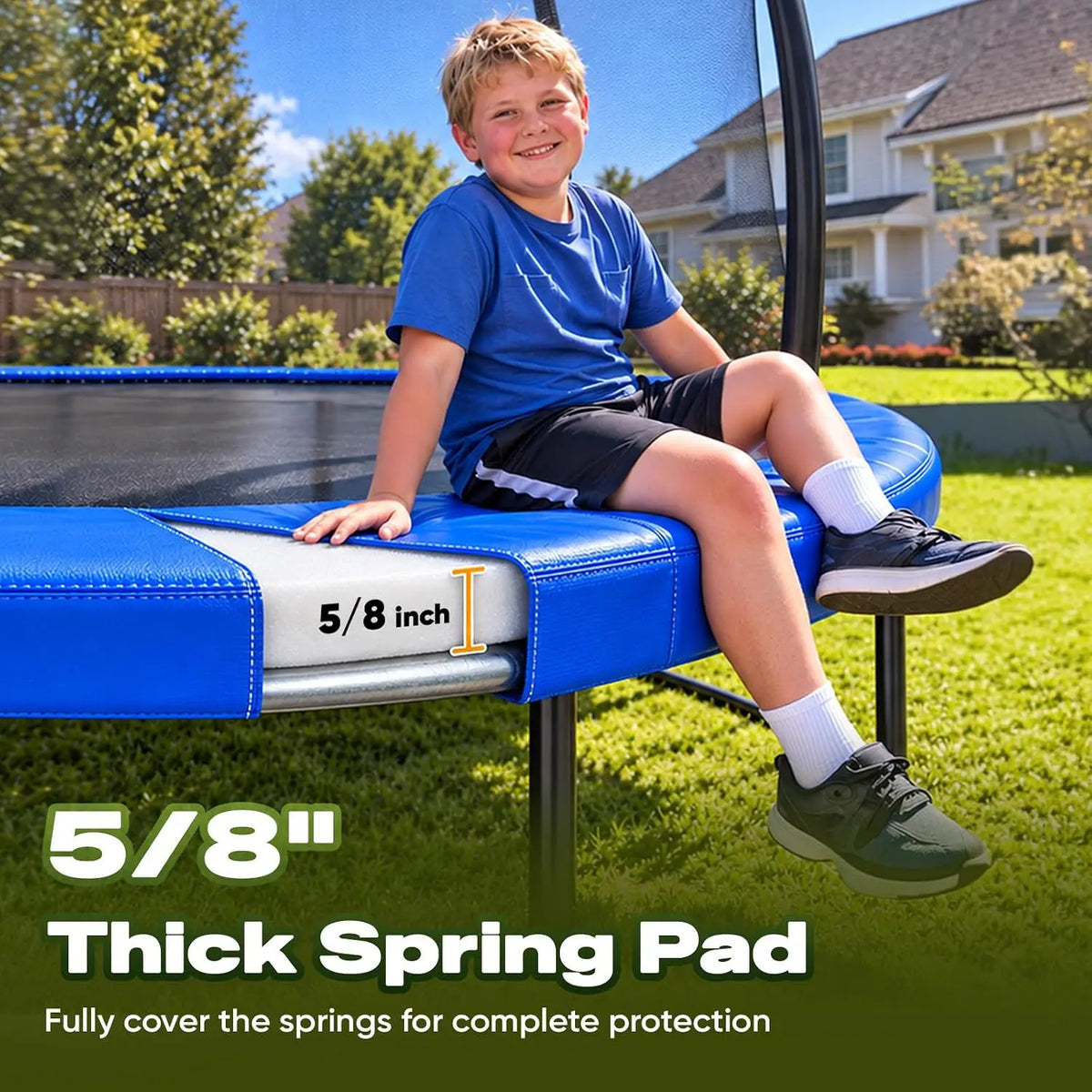 ORCC by MaxLead 1200LBS Outdoor Trampoline with Net