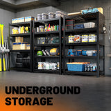 MAXLEAD 72" 3100LBS Garage Shelves with Pegboard