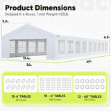 Quictent 20'x60' Heavy Duty Party Tent