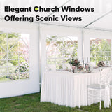Quictent 13'x26' Heavy Duty Party Tent with Storage