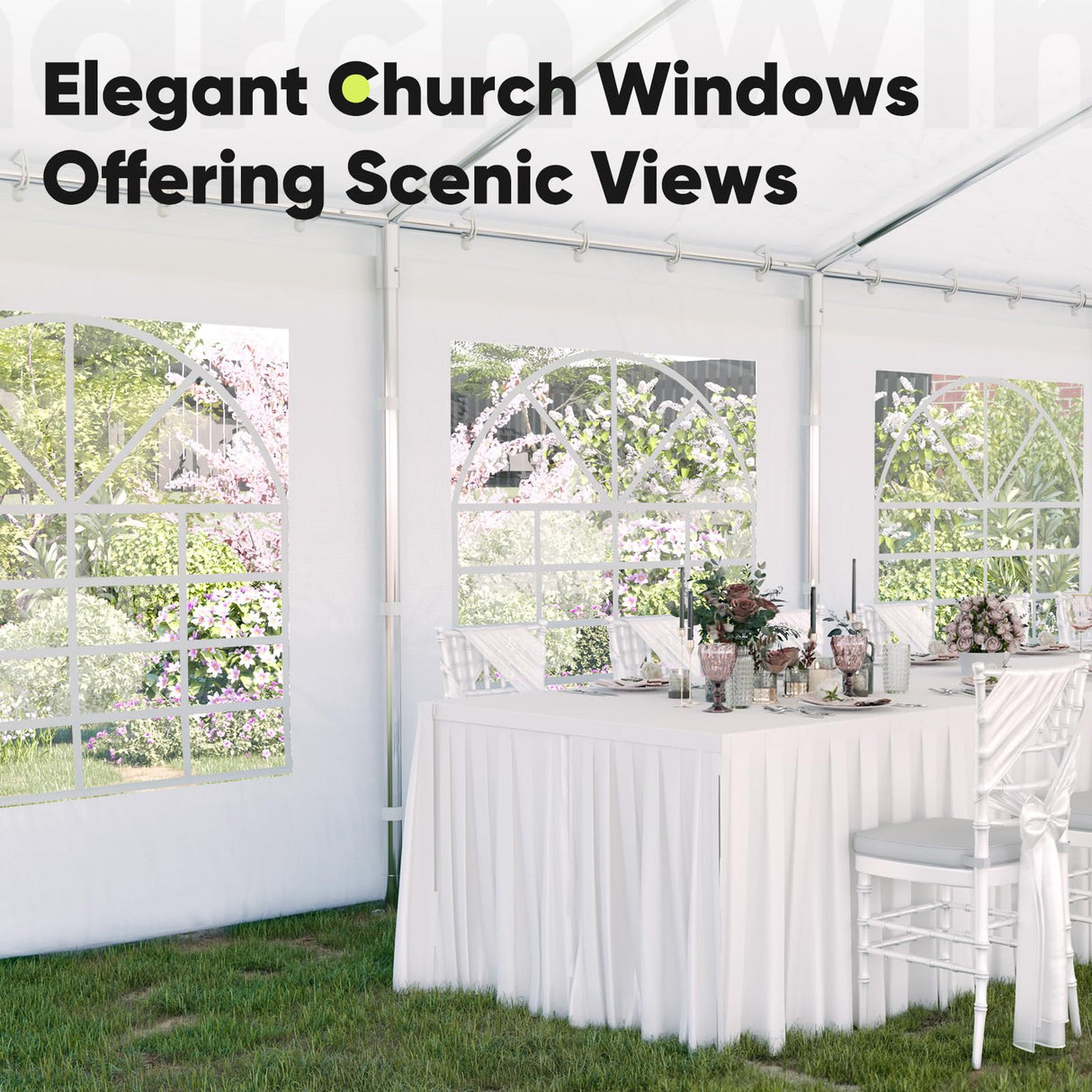 Quictent 20'x60' Heavy Duty Party Tent