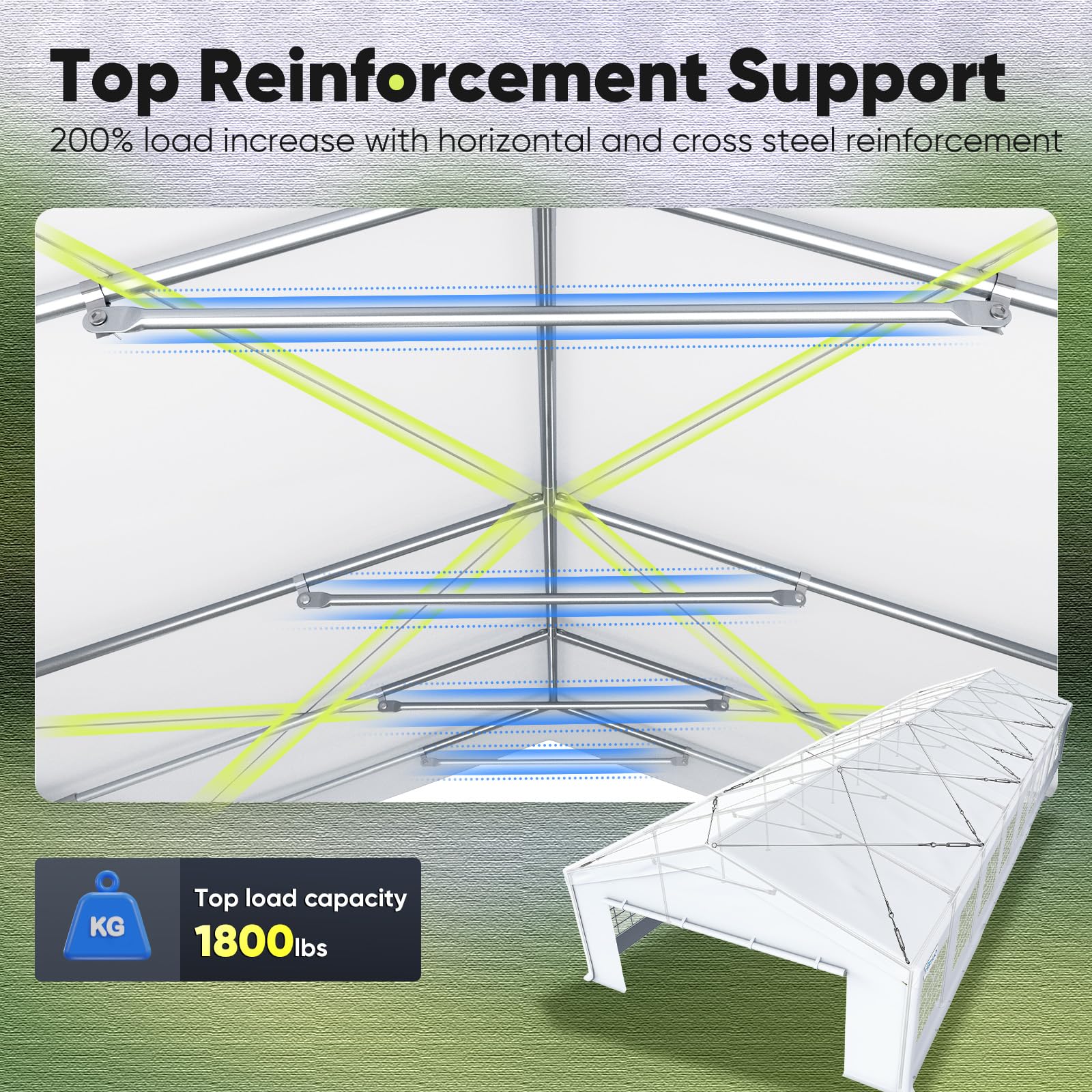 Quictent 20'x60' Heavy Duty Party Tent