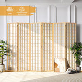 JOSTYLE Shoji Screen Divider - Natural (6-Panel)