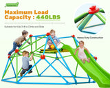 Zupapa 440LBS 8FT Capacity Climbing Dome with Slide