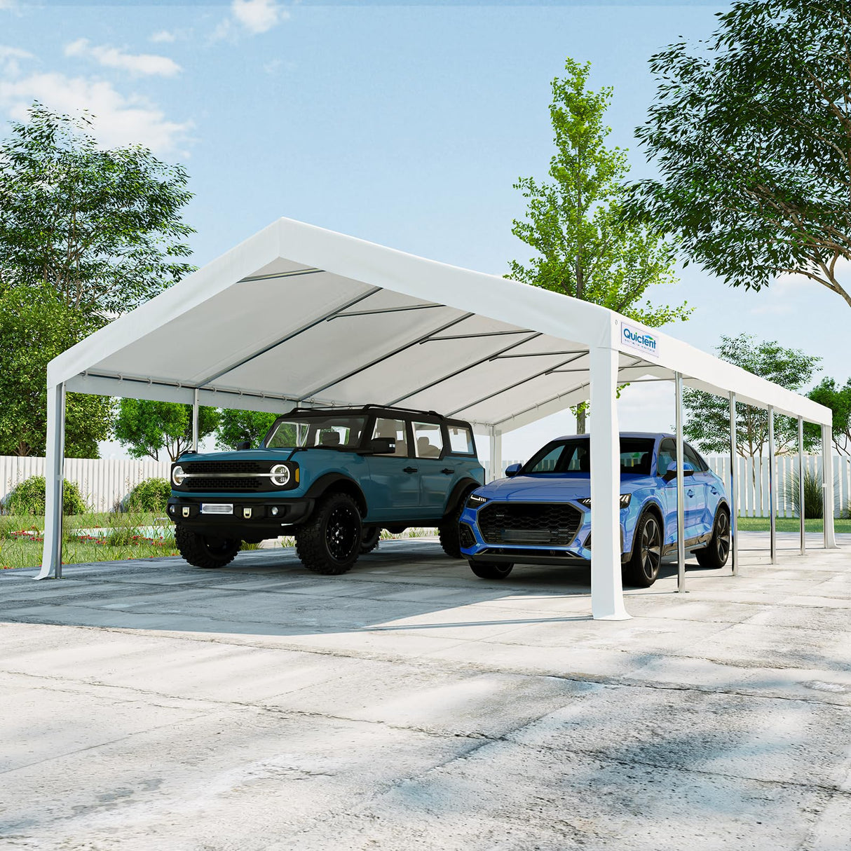 Quictent 16'x32' Heavy Duty Party Tent with Storage