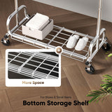 HOKEEPER 70.86"W Adjustable Garment Rack