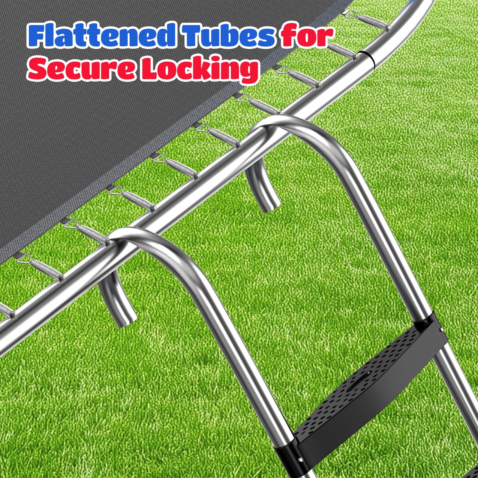 ORCC 300LBS Capacity 3-Step Trampoline Ladder