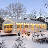 Quictent 20'x40'  Upgraded Galvanized Party Tent