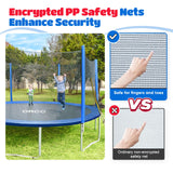 ORCC Trampoline Outer Net Only for 8-16FT Trampoline