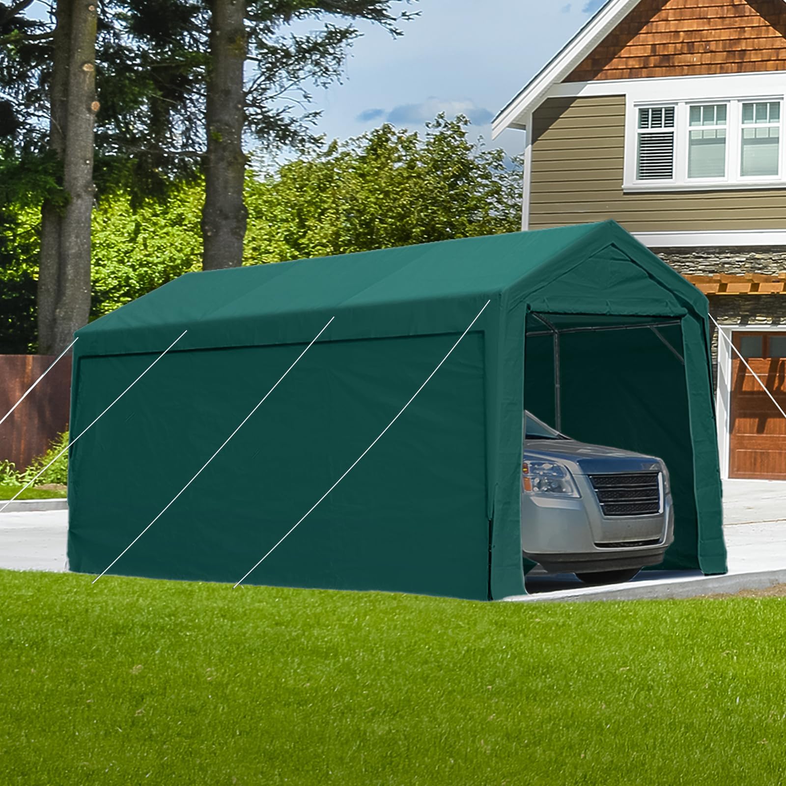 MAXLEAD 12x20 ft Extra Large Heavy Duty Carport