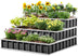 KING BIRD 46"x46"x23.6" 3-Tier Garden Bed
