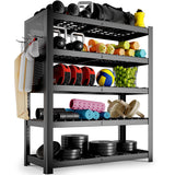 MAXLEAD 72" 3100LBS Garage Shelves with Pegboard