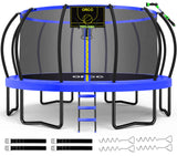 ORCC 1200LBS Heavy Duty Trampoline with Basketball Hoop