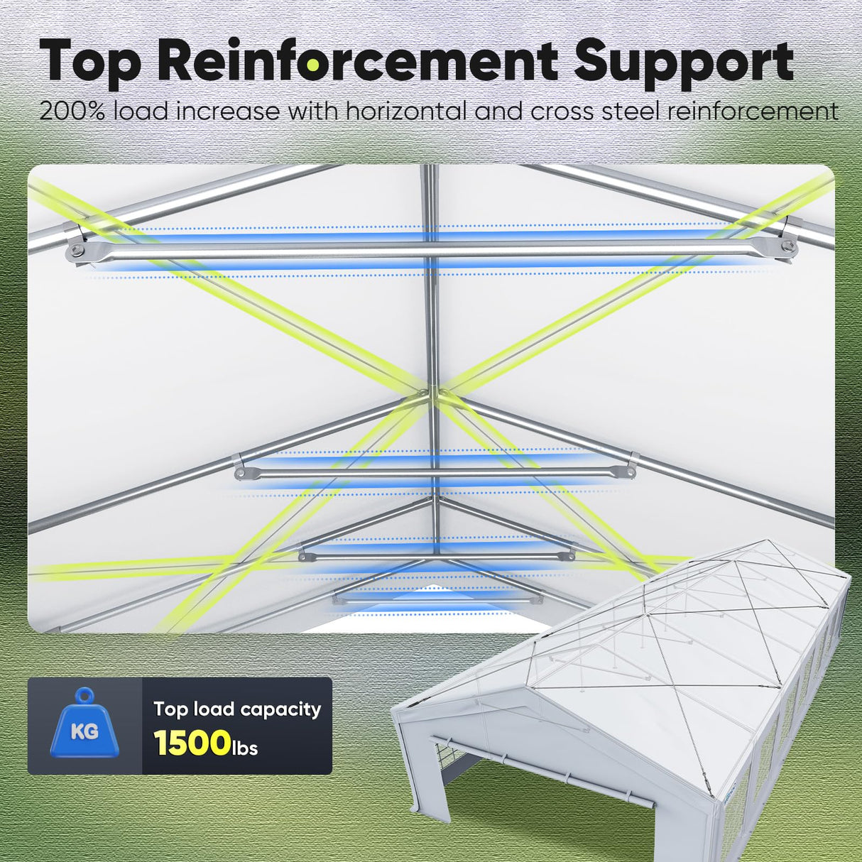 Quictent 20'x50' Heavy Duty Party Tent