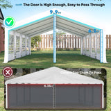 Quictent 13'x26' Heavy Duty Party Tent with Storage