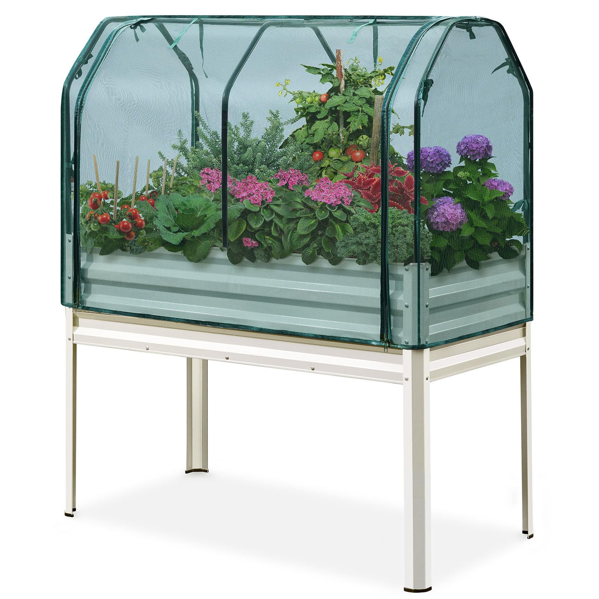 KING BIRD 48'×24"×56" Raised Garden Bed (400LBS) - Beige