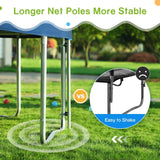 Zupapa 1500 LBS No-Gap Trampoline with Safety Net