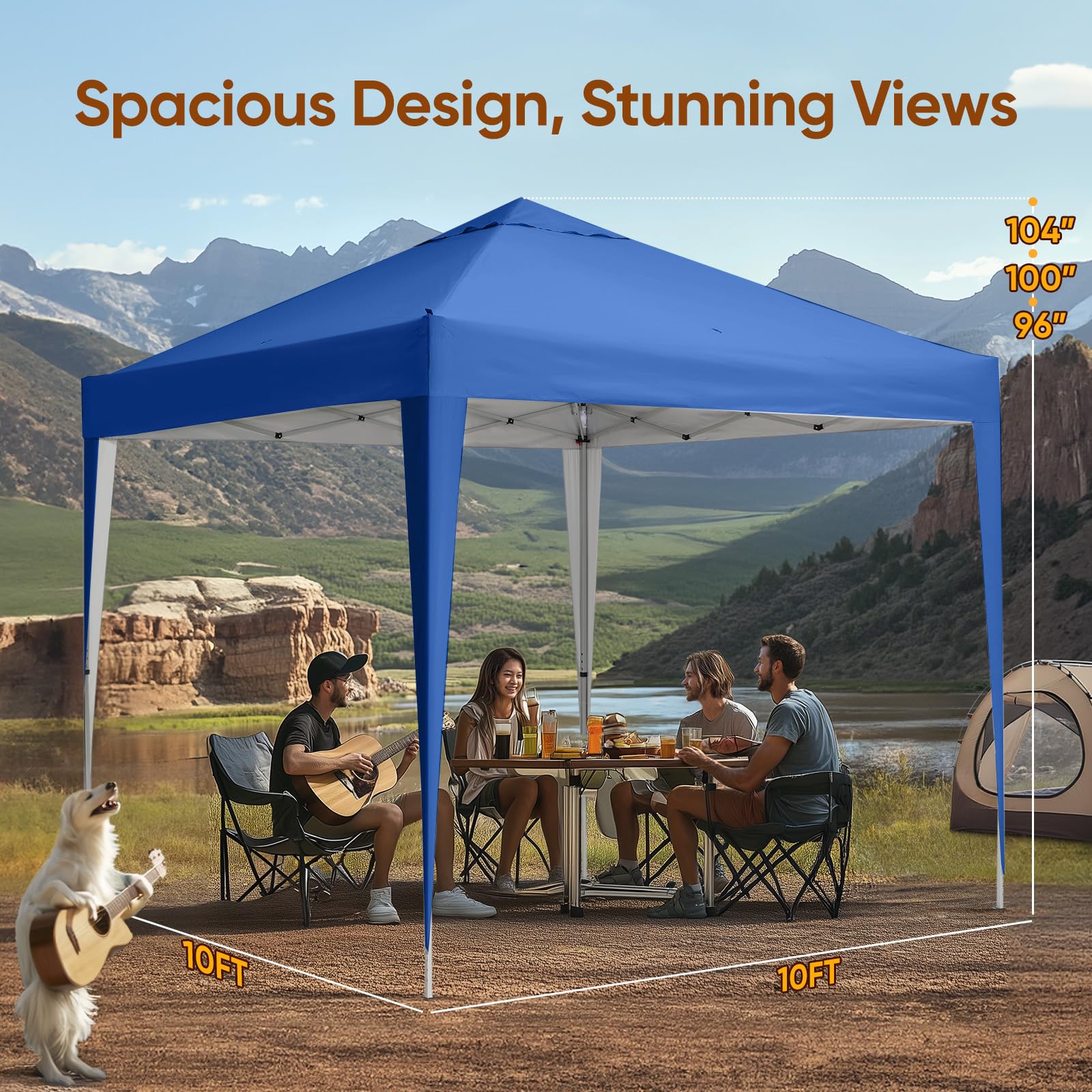 Quictent 10'x10' Portable Gazebo with UV Protection