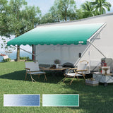 KING BIRD 16' RV Awning Replacement – Green