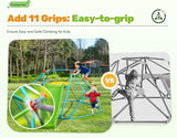 Zupapa 8FT 440LBS Climbing Dome with Slide