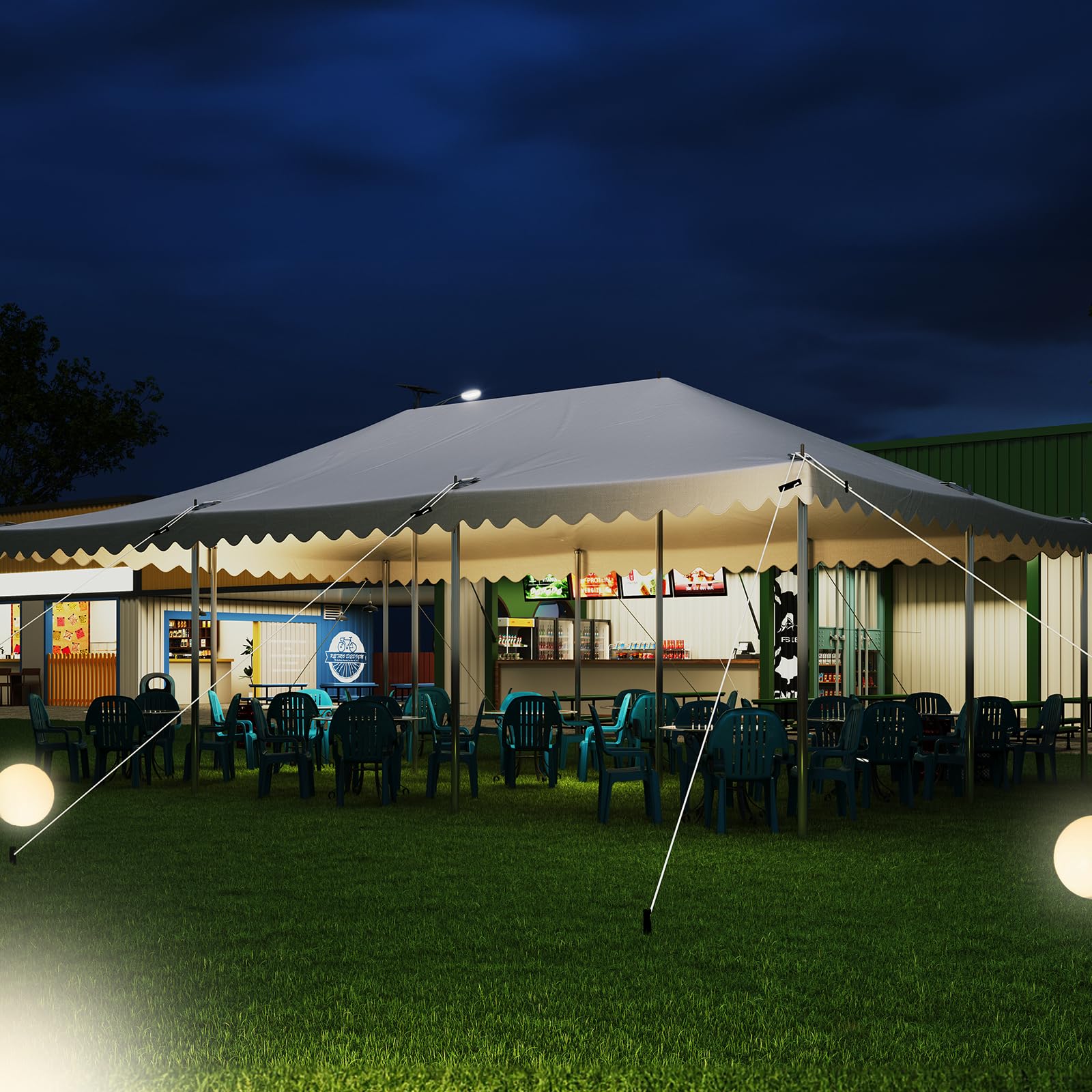 Quictent 20'x30' Fire Retardant Party Tent