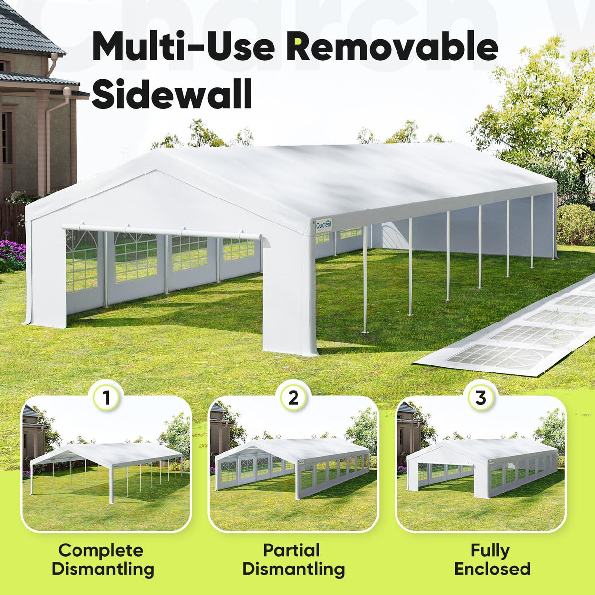 Quictent 20'x50' Heavy Duty Party Tent