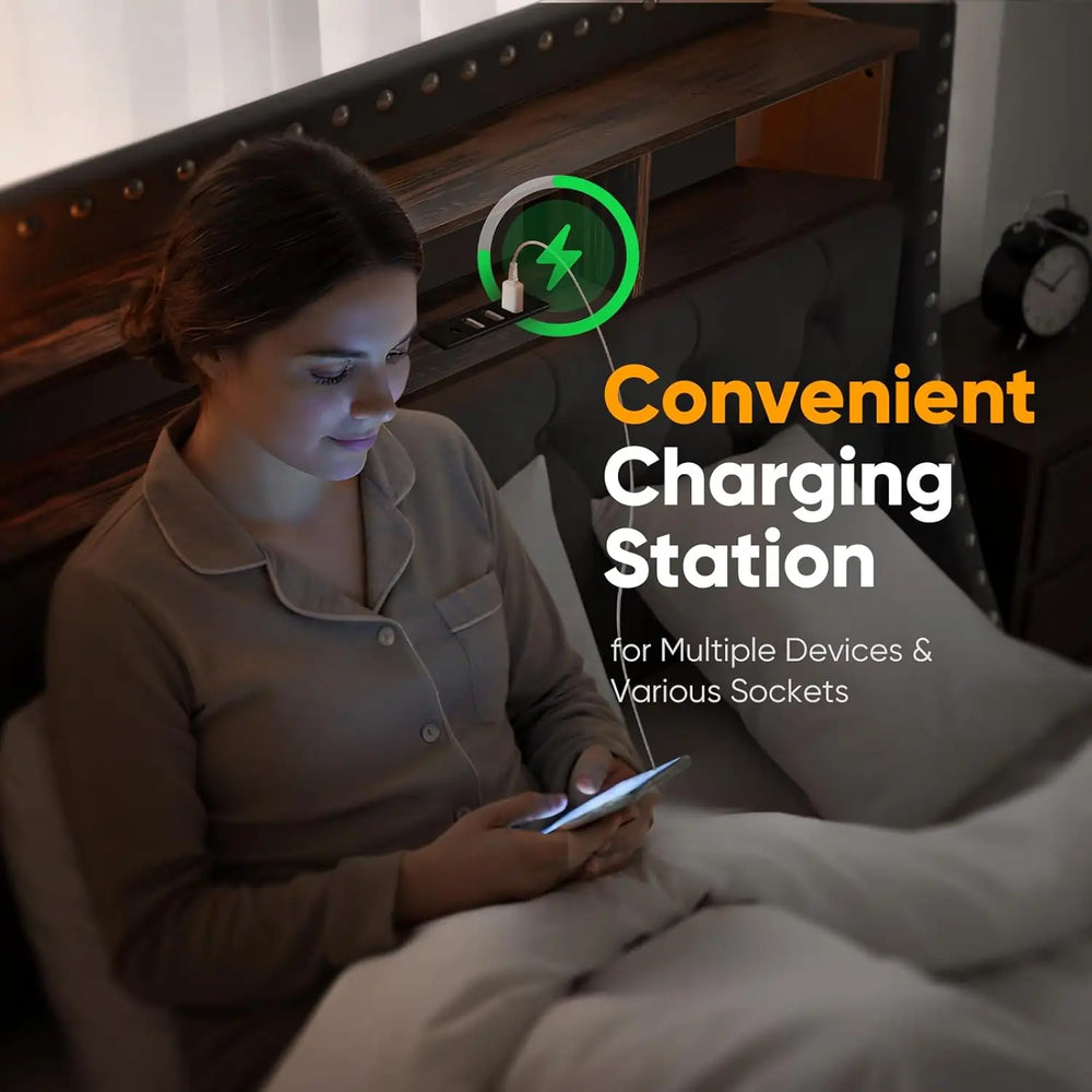 charge electronic devices within easy reach