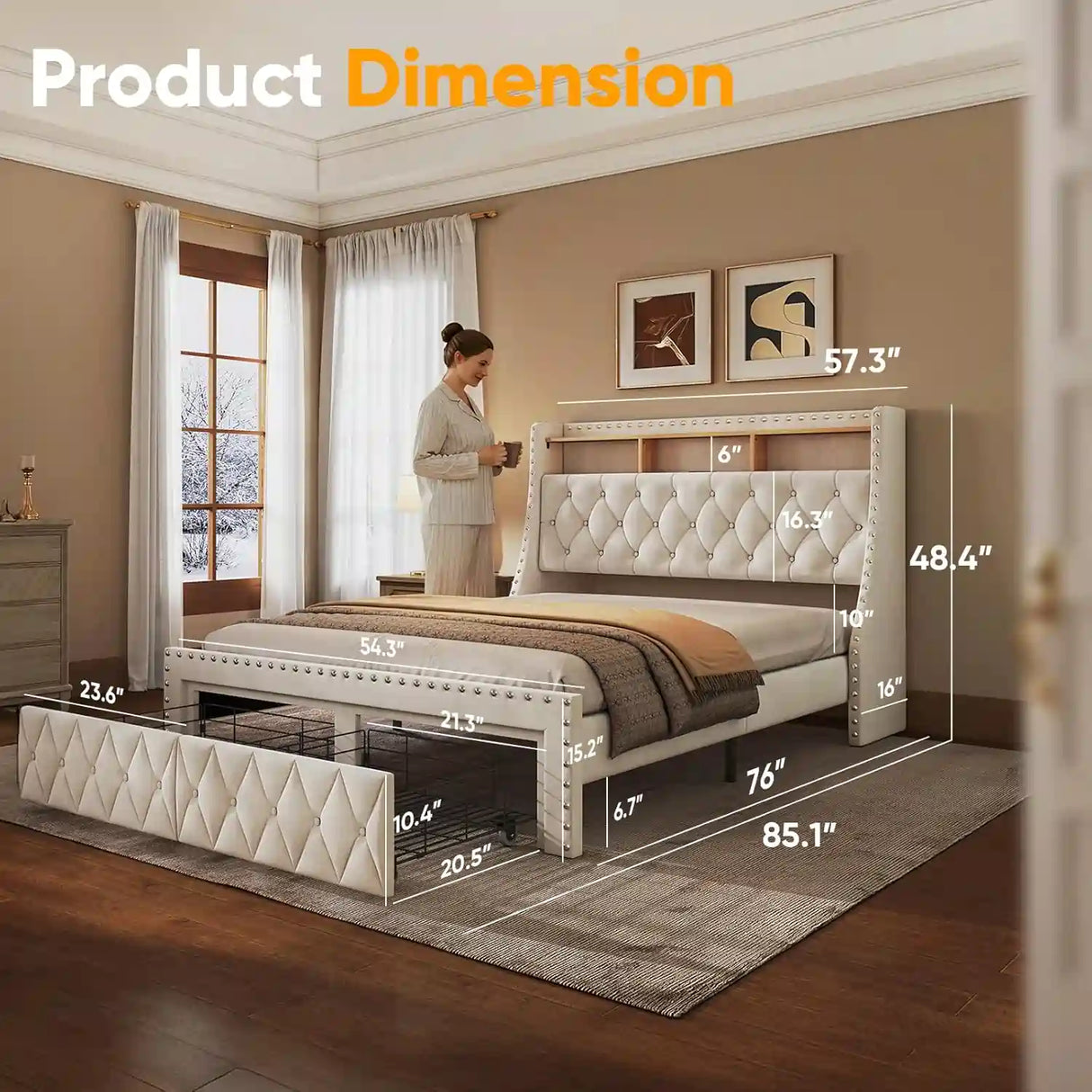 Product dimensions