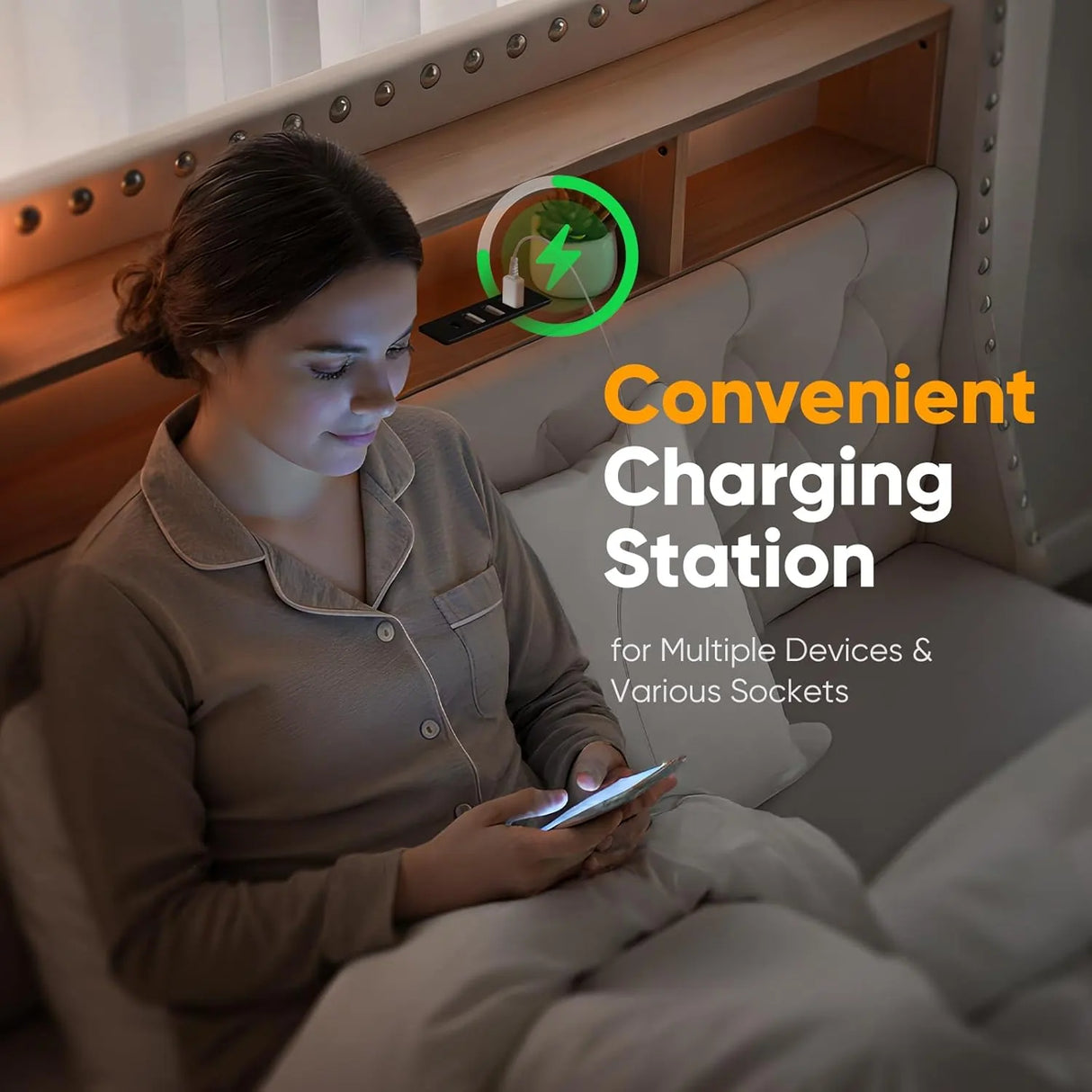 Built-In Charging Station