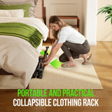 MAXLEAD 64.5" 4-Level Foldable Clothes Rack
