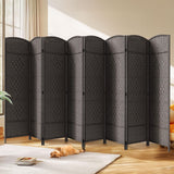 JOSTYLE Extra Wide Privacy Screen - Espresso (8-Panel)