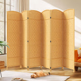 JOSTYLE  6FT Tall Wooden Privacy Room Divider (6-Panel)