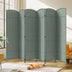 JOSTYLE  6FT Tall Wooden Privacy Room Divider (6-Panel)