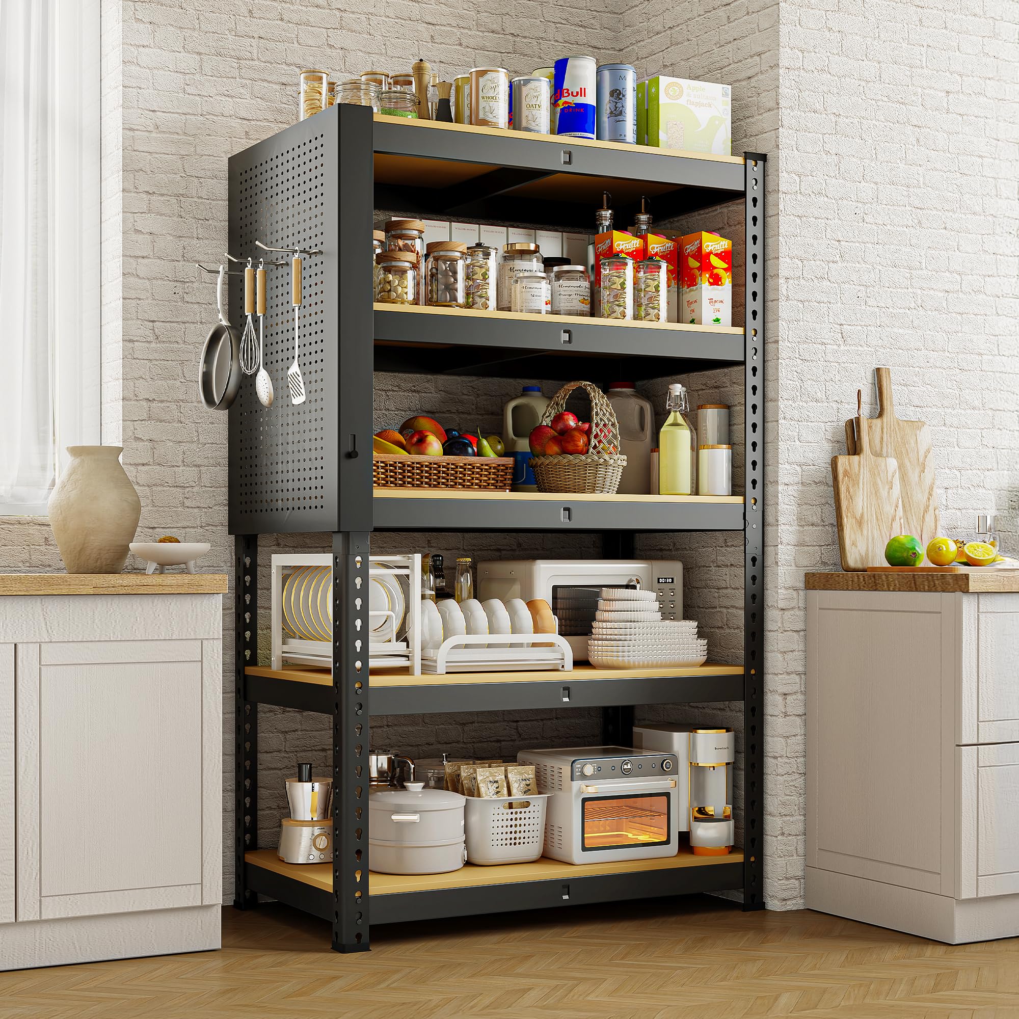MAXLEAD 72" 2600LBS Adjustable Garage Shelving