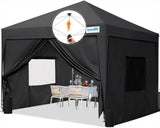 Black 8x8 Pop Up Canopy#color_black