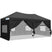Black Privacy 10x20 Pop Up Canopy#color_black