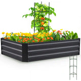 dark grey garden bed#size_4x3x1ft
