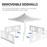 20'X20' Party Tent with removeable sidewalls#size_20' x 20'