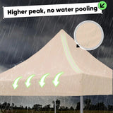 prevent water accumulation#color_beige
