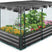 Galvanized Raised Garden Bed with Net 6x3x1FT#size_6x3x1ft