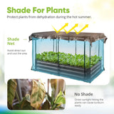 Shade net for plants#size_6x3x1ft