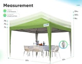 green canopy tent height#color_green
