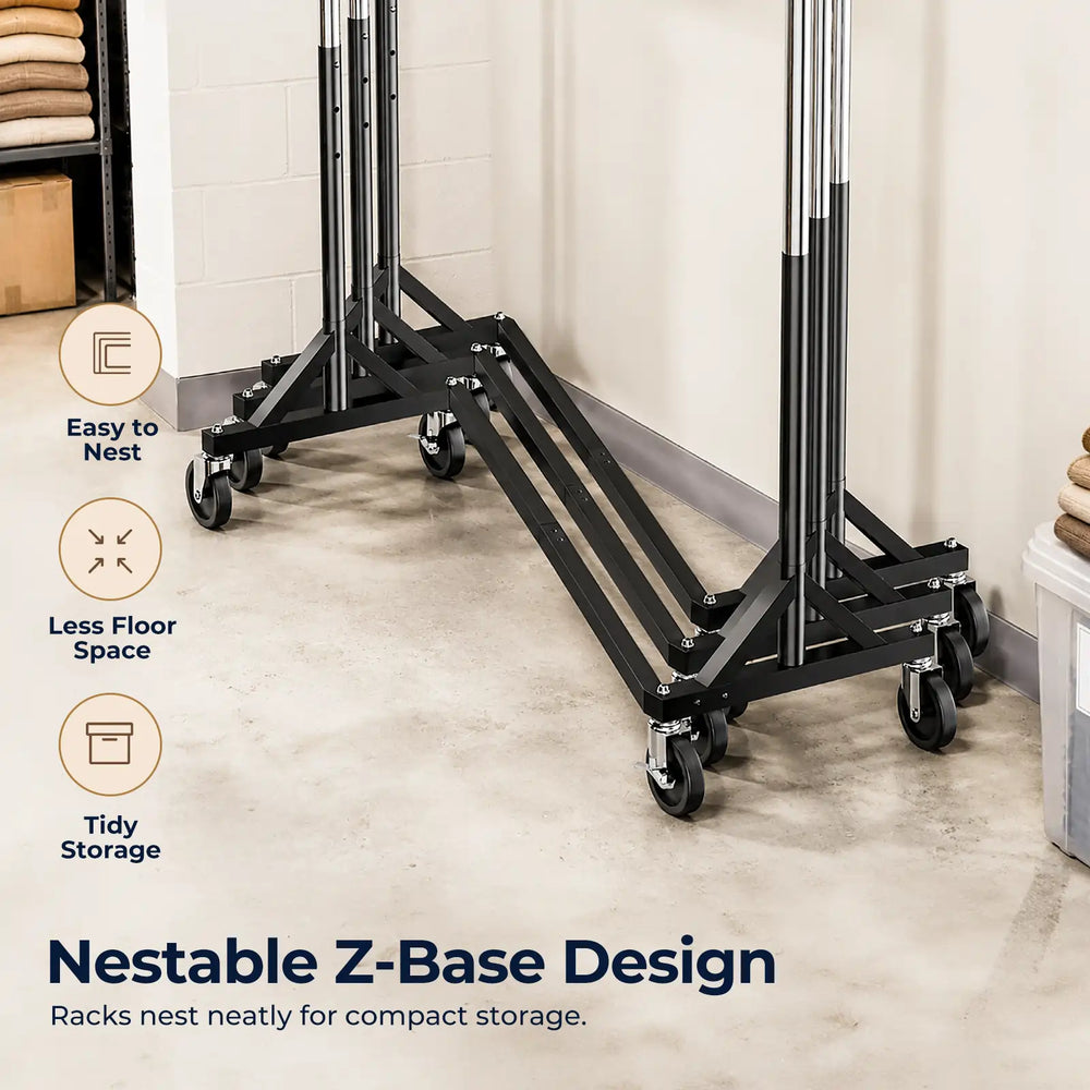 HOKEEPER 500/550LBS Z-Rack Garment Rack