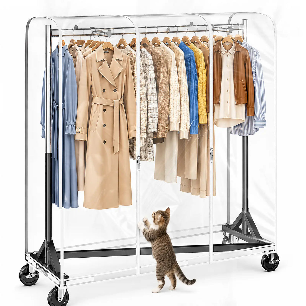 HOKEEPER 500/550LBS Z-Rack Garment Rack