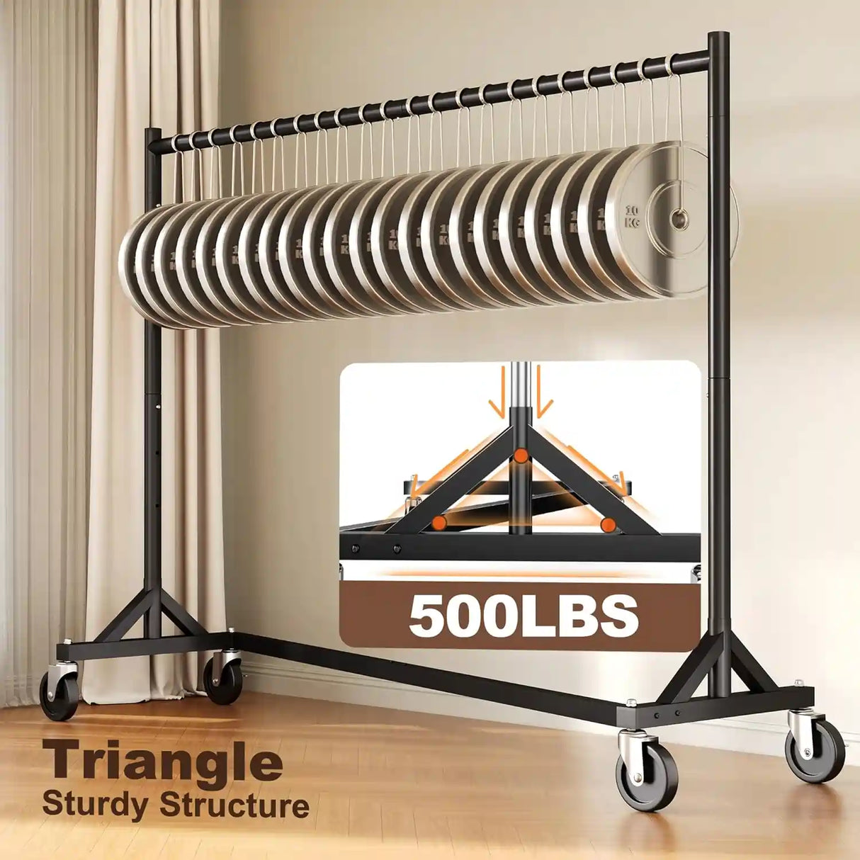 HOKEEPER 550LBS Z-Rack Garment Rack
