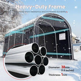 Heavy Duty Galvanized Tube#size_10'x20'