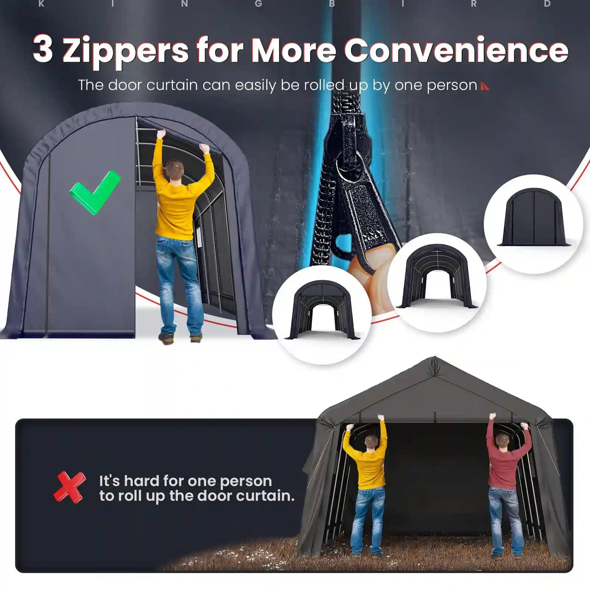 Three-Zipper Door#size_10'x20'